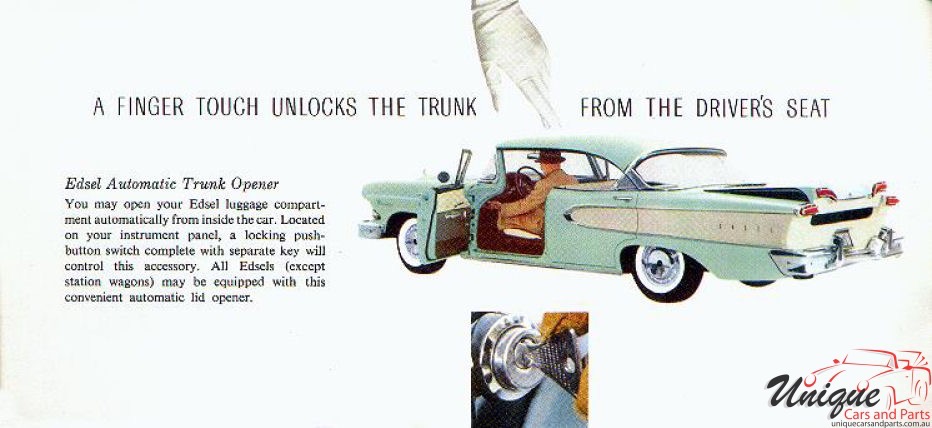 1958 Edsel Features Brochure Page 7
